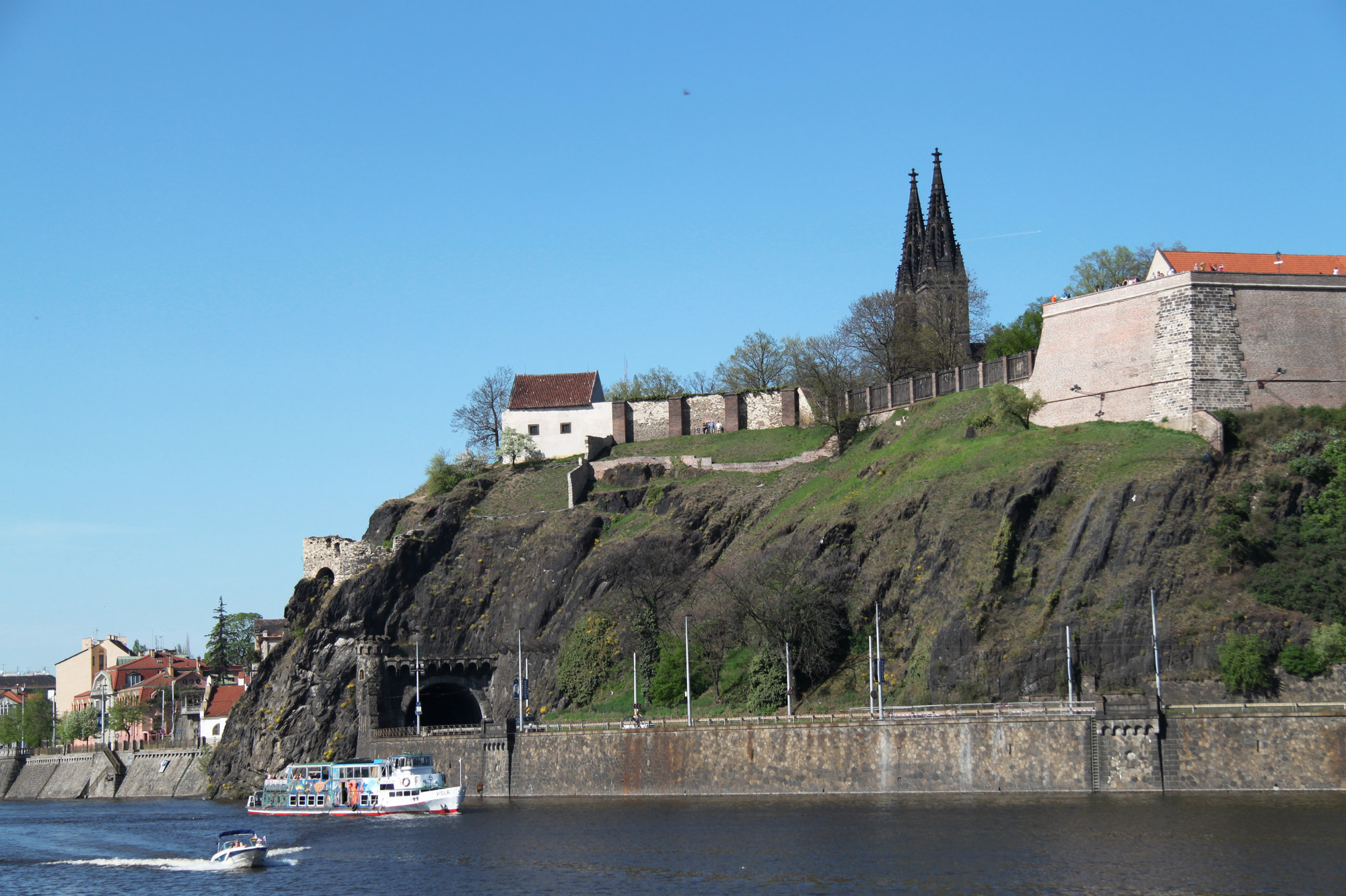 Fietsen door Praag - De vestingstad Vyšehrad