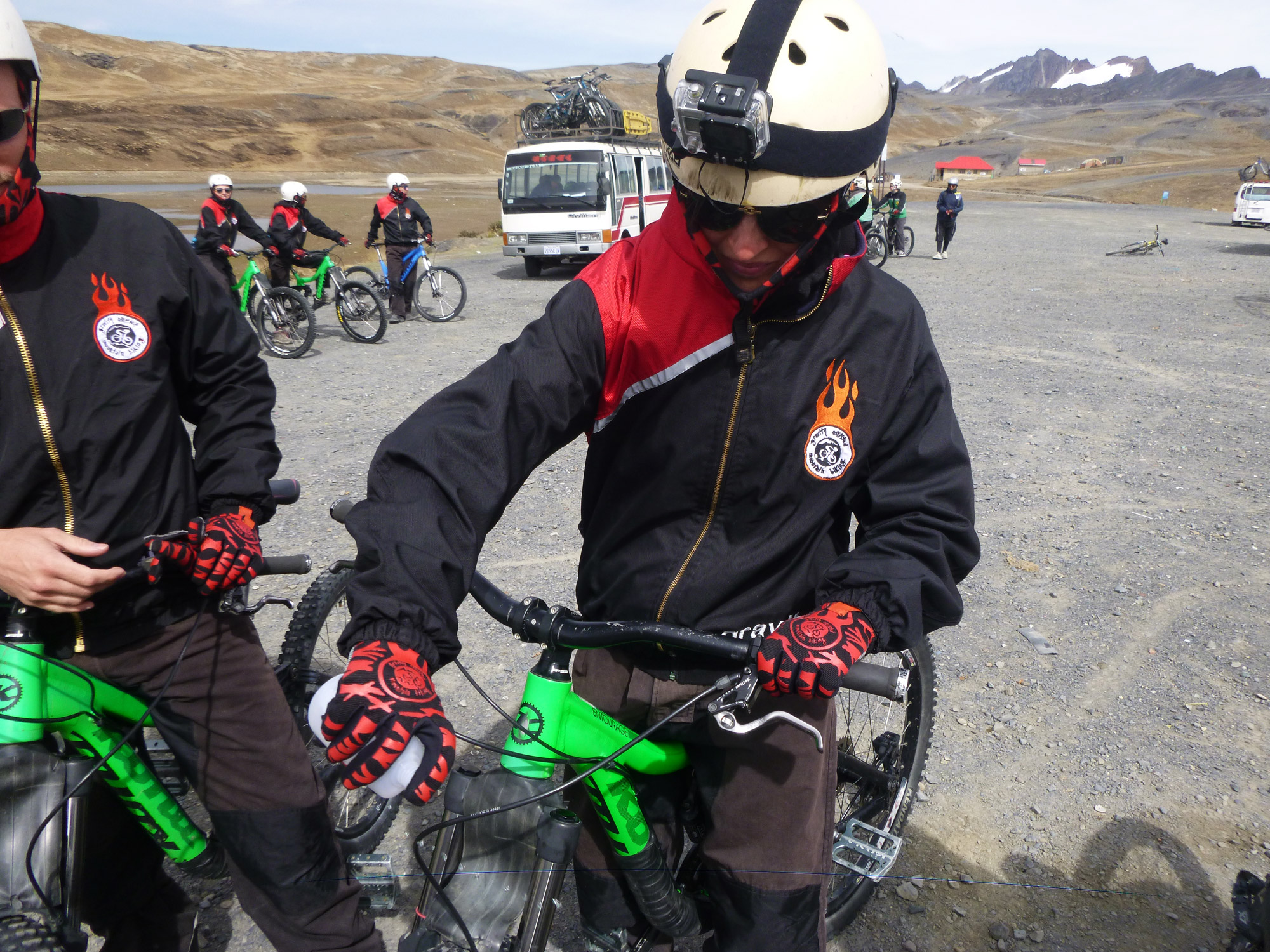 Fietsen op de Death Road in Bolivia