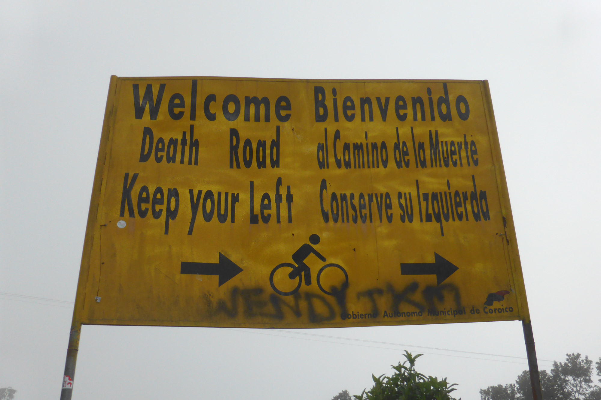 Fietsen op de Death Road in Bolivia