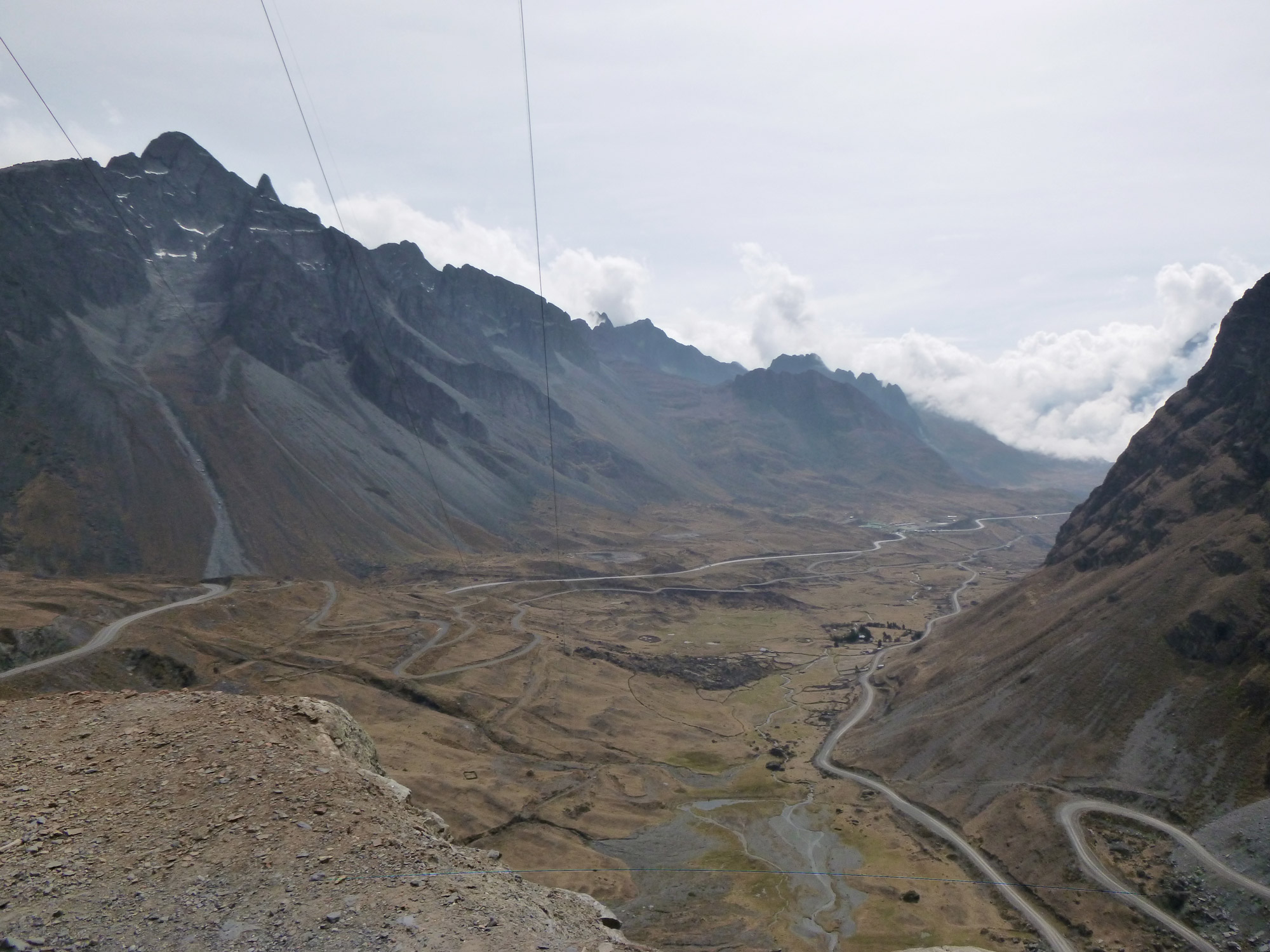 Fietsen op de Death Road in Bolivia