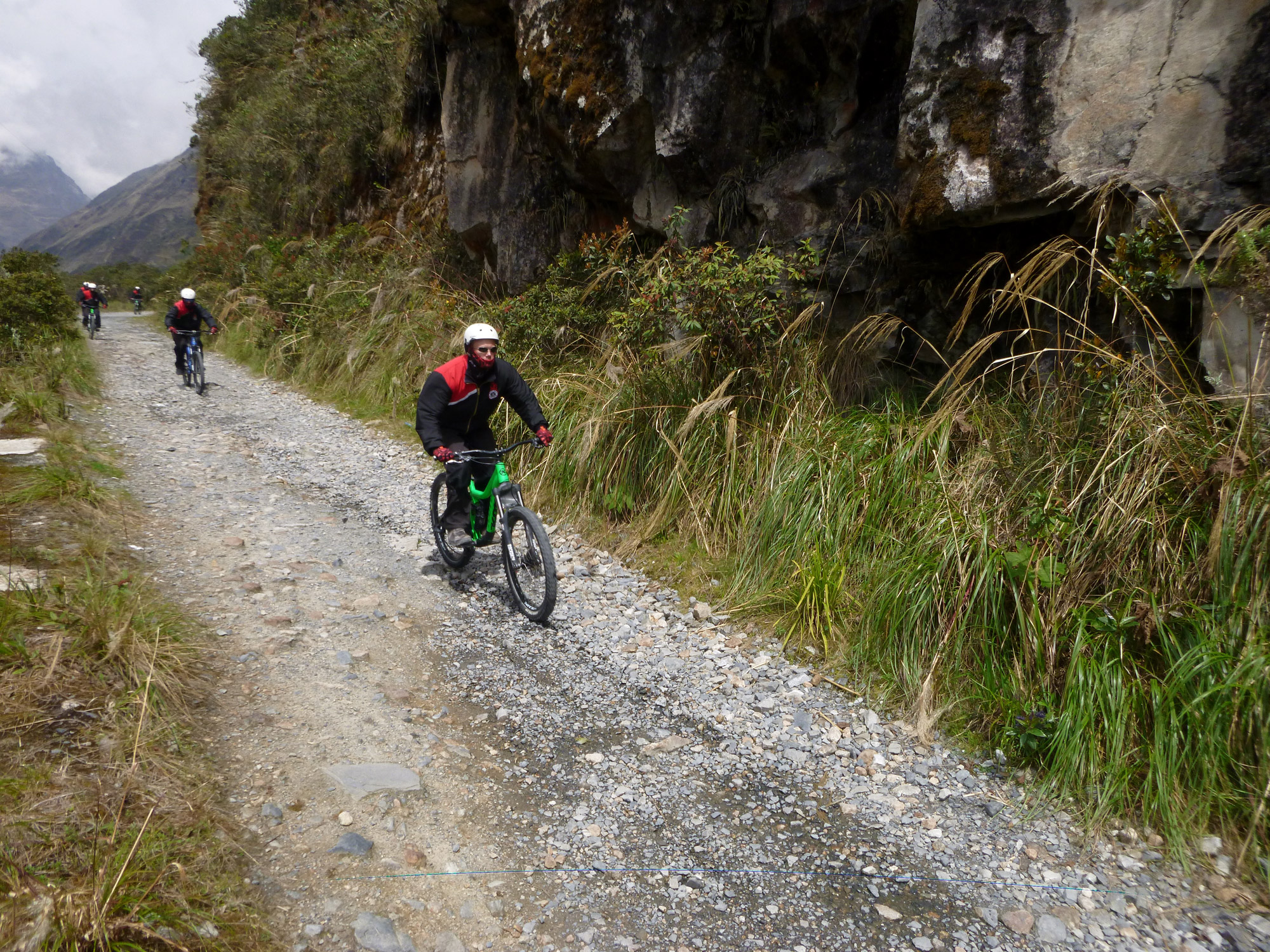 Fietsen op de Death Road in Bolivia