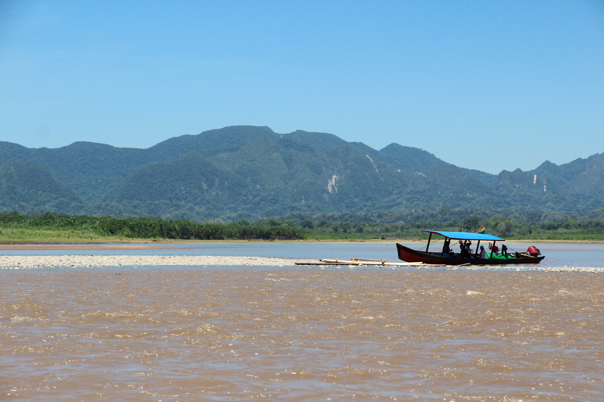 Bolivia 2016 - Dag 18 - Met de boot terug naar Rurrenabaque