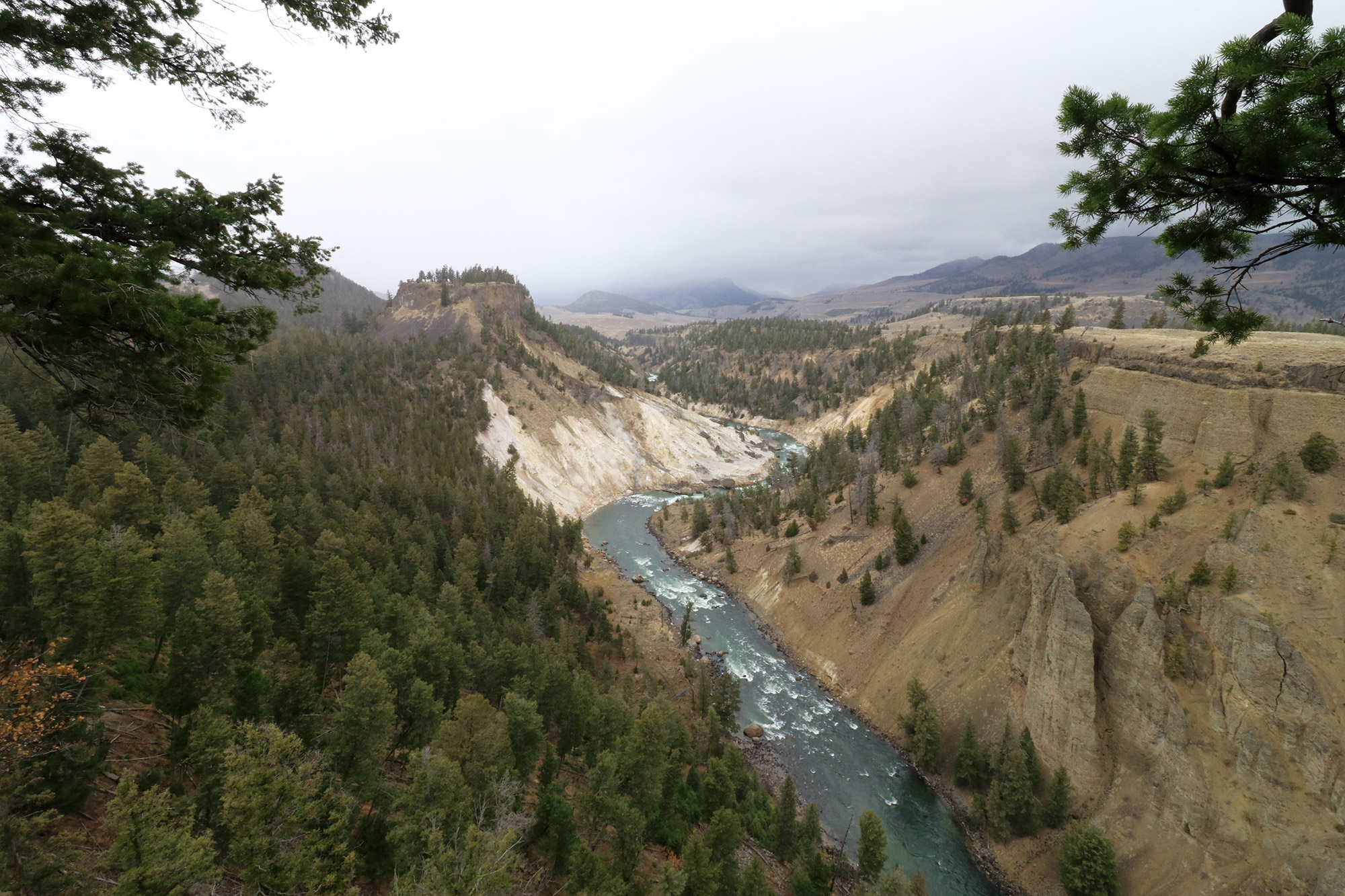 Amerika dag 4 - Yellowstone National Park - Undine Falls Trail