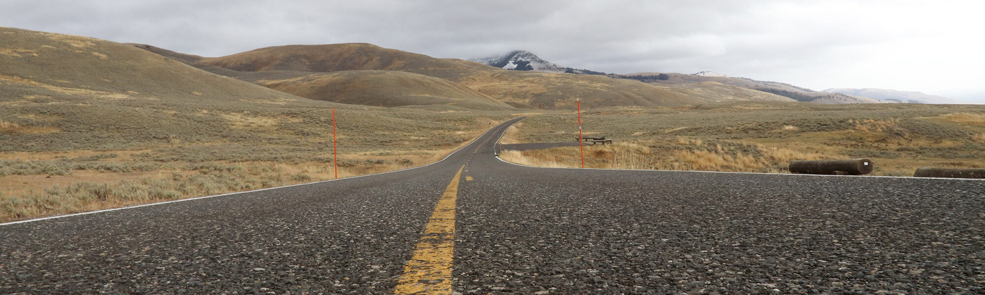 Amerika dag 4 - Yellowstone National Park - Einde van de Blacktail Plateau Drive