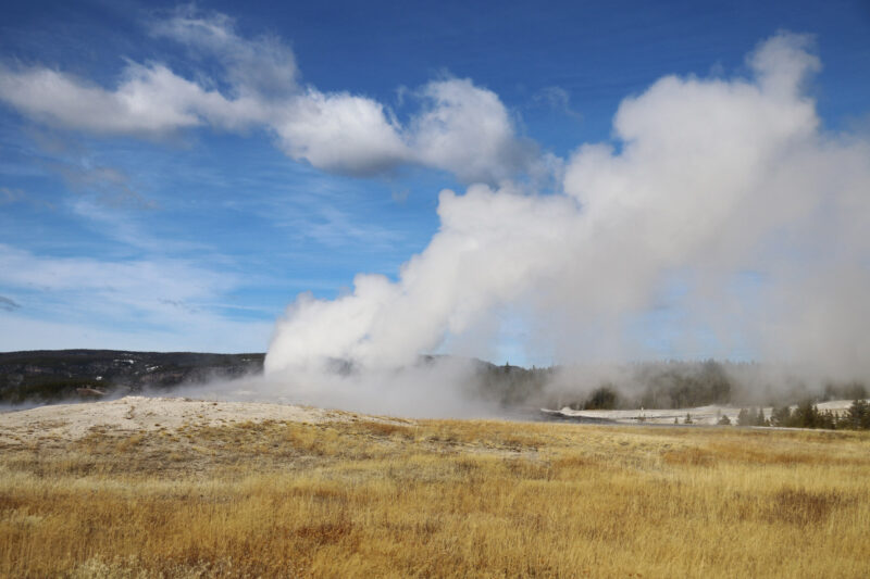 Amerika dag 5 - Yellowstone National Park - Old Faithful