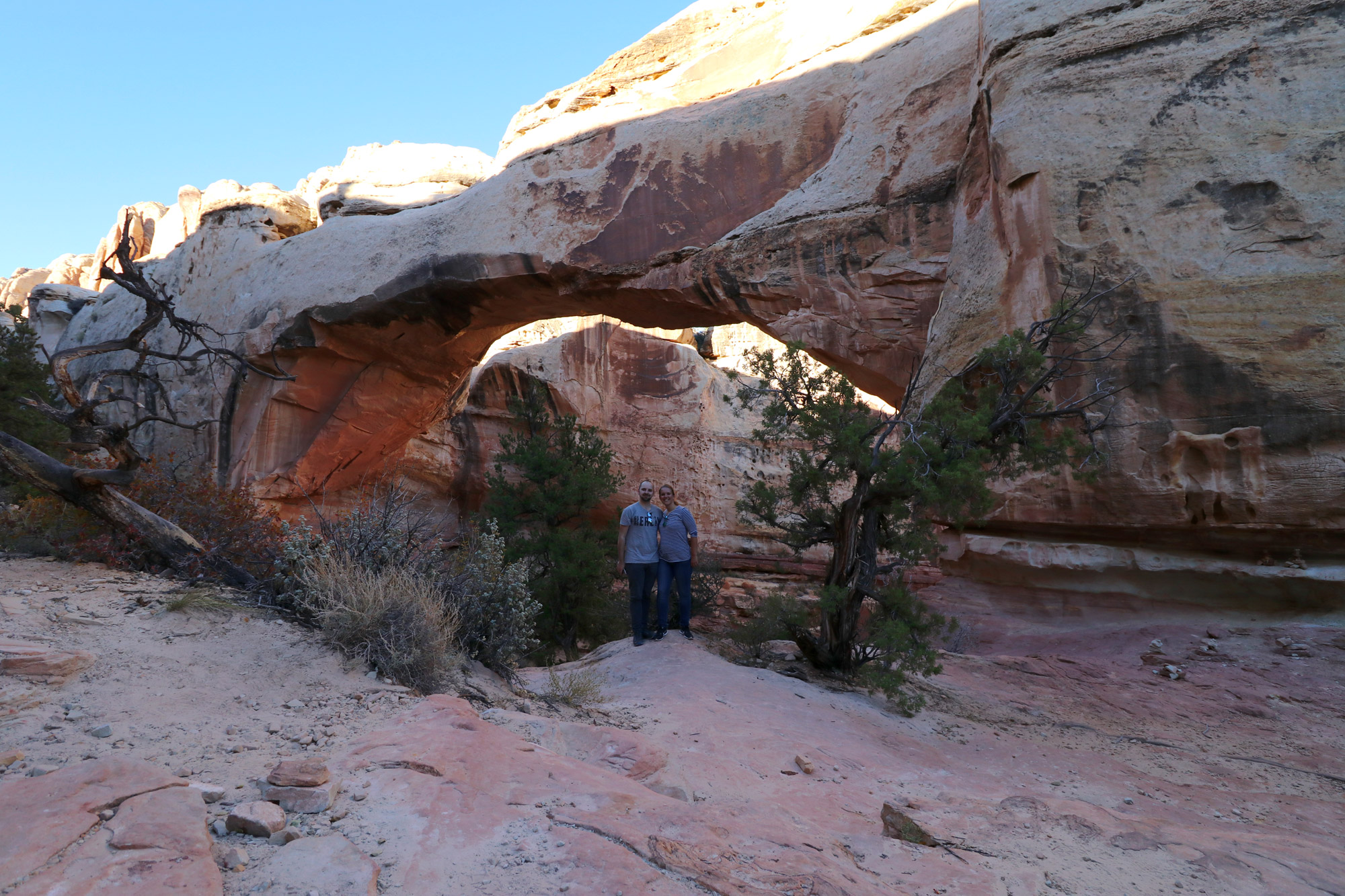 Amerika dag 6 - Capitol Reef National Park - Hickman Natural Bridge