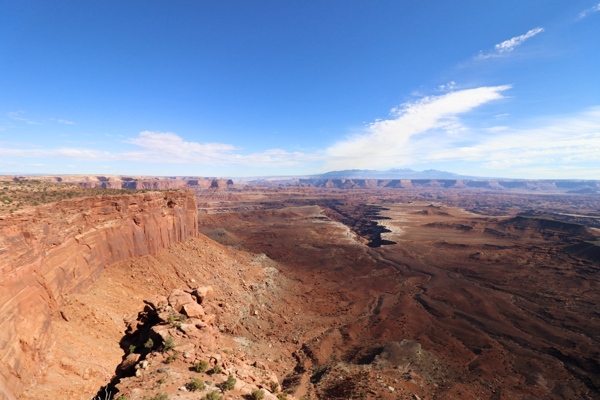 Amerika dag 8 - Canyonlands National Park - Buck Canyon Overlook