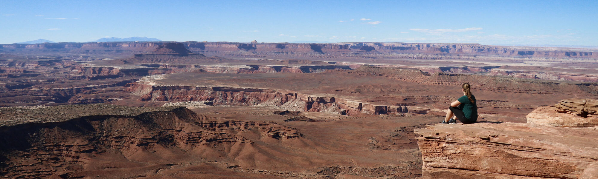 Amerika dag 8 - Canyonlands National Park - Grand View Point Overlook