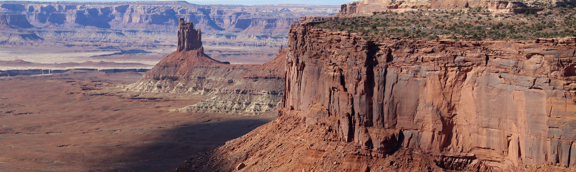 Amerika dag 8 - Canyonlands National Park - Orange Cliffs Overlook