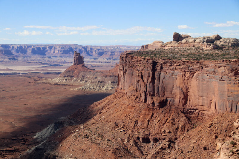 Amerika dag 8 - Canyonlands National Park - Orange Cliffs Overlook