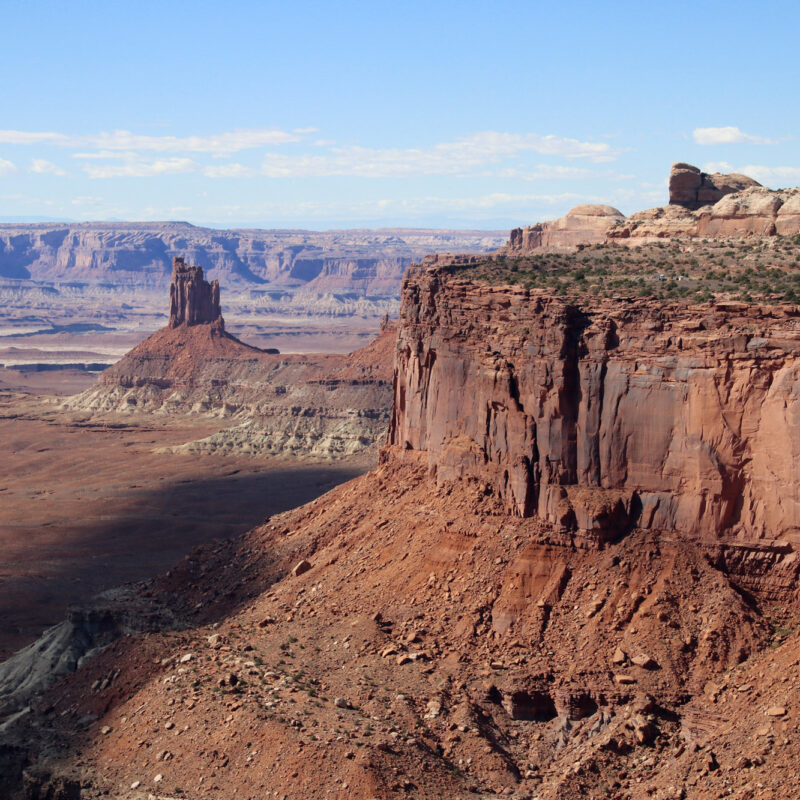 Amerika dag 8 - Canyonlands National Park - Orange Cliffs Overlook