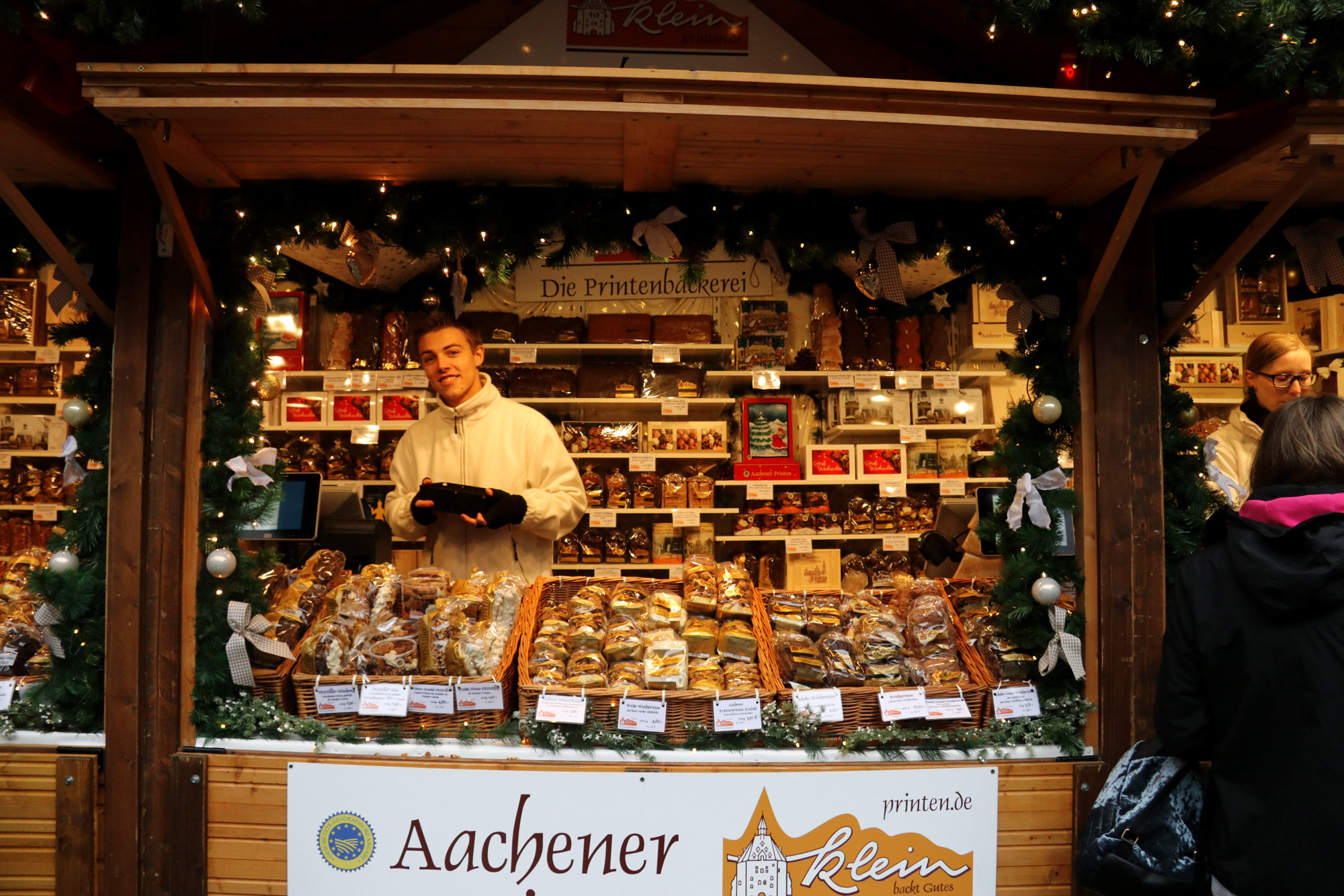 Kerstmarkt van Aken