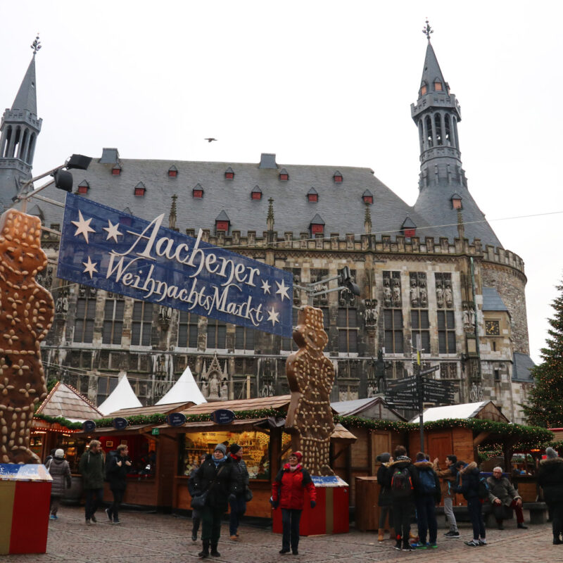 Kerstmarkt van Aken