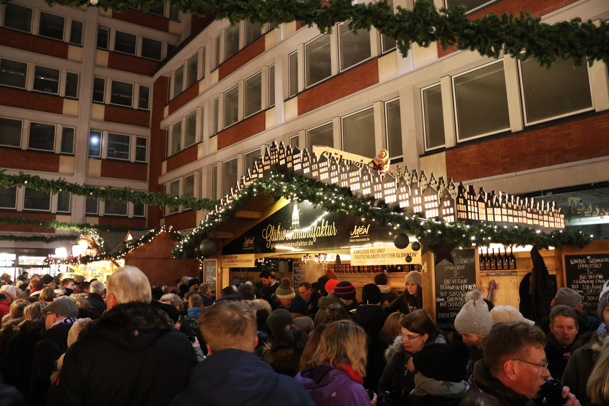 Münster kerstmarkt - Beste Glühwein van Duitsland