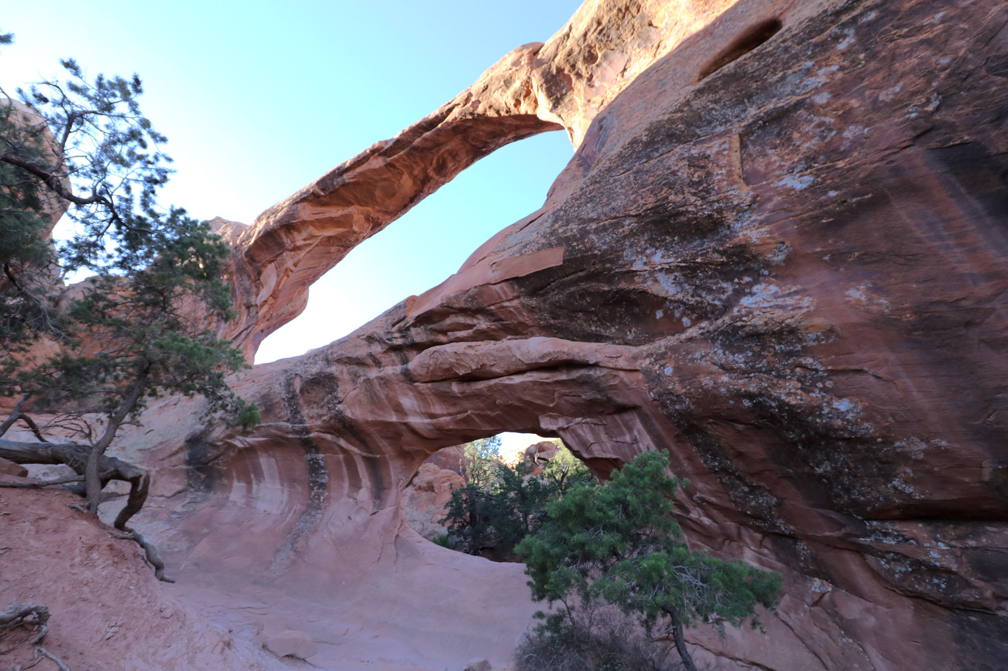 Amerika dag 9 - Arches National Park - Double O Arch