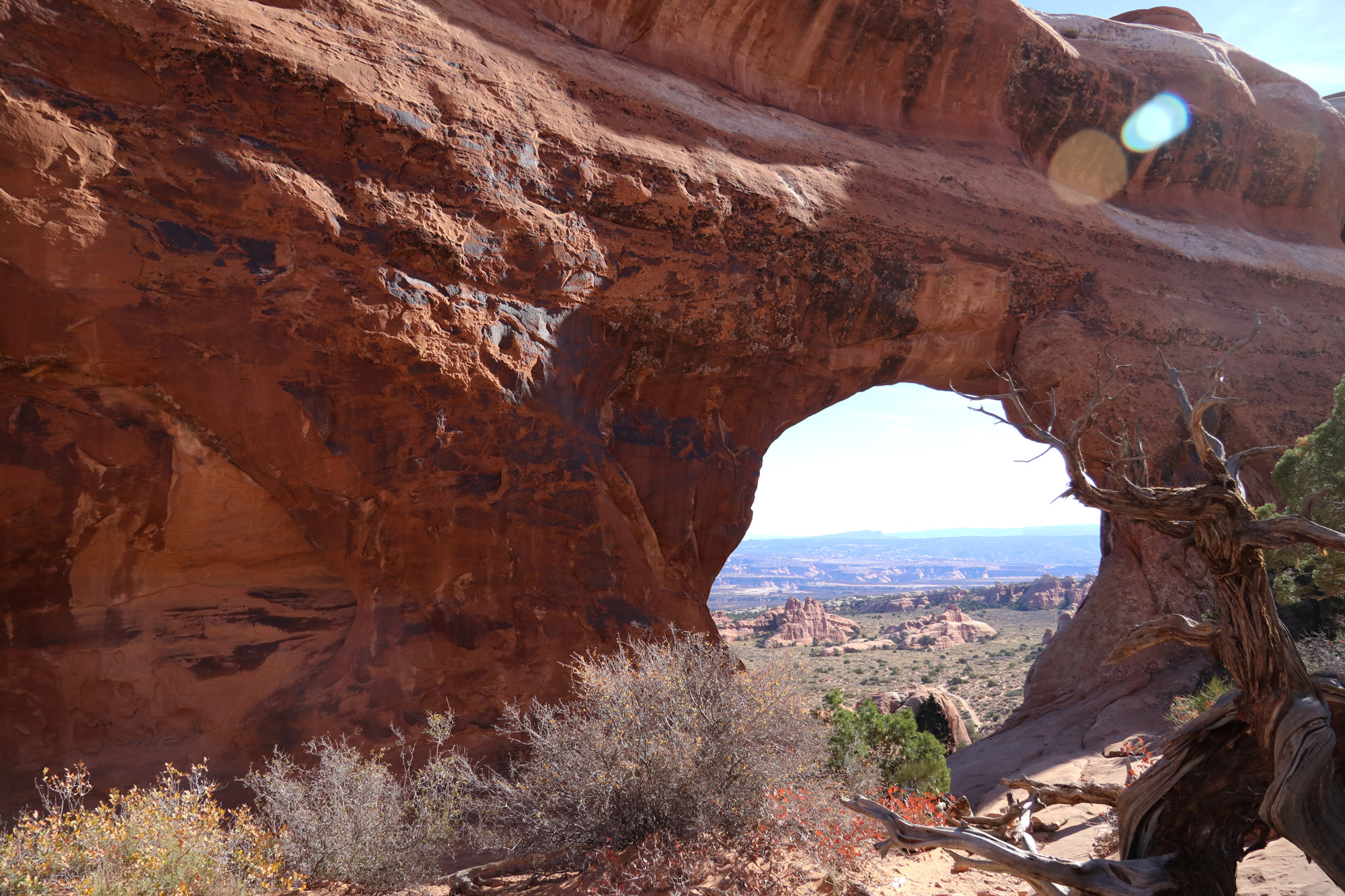 Amerika dag 9 - Arches National Park - Partition Arch