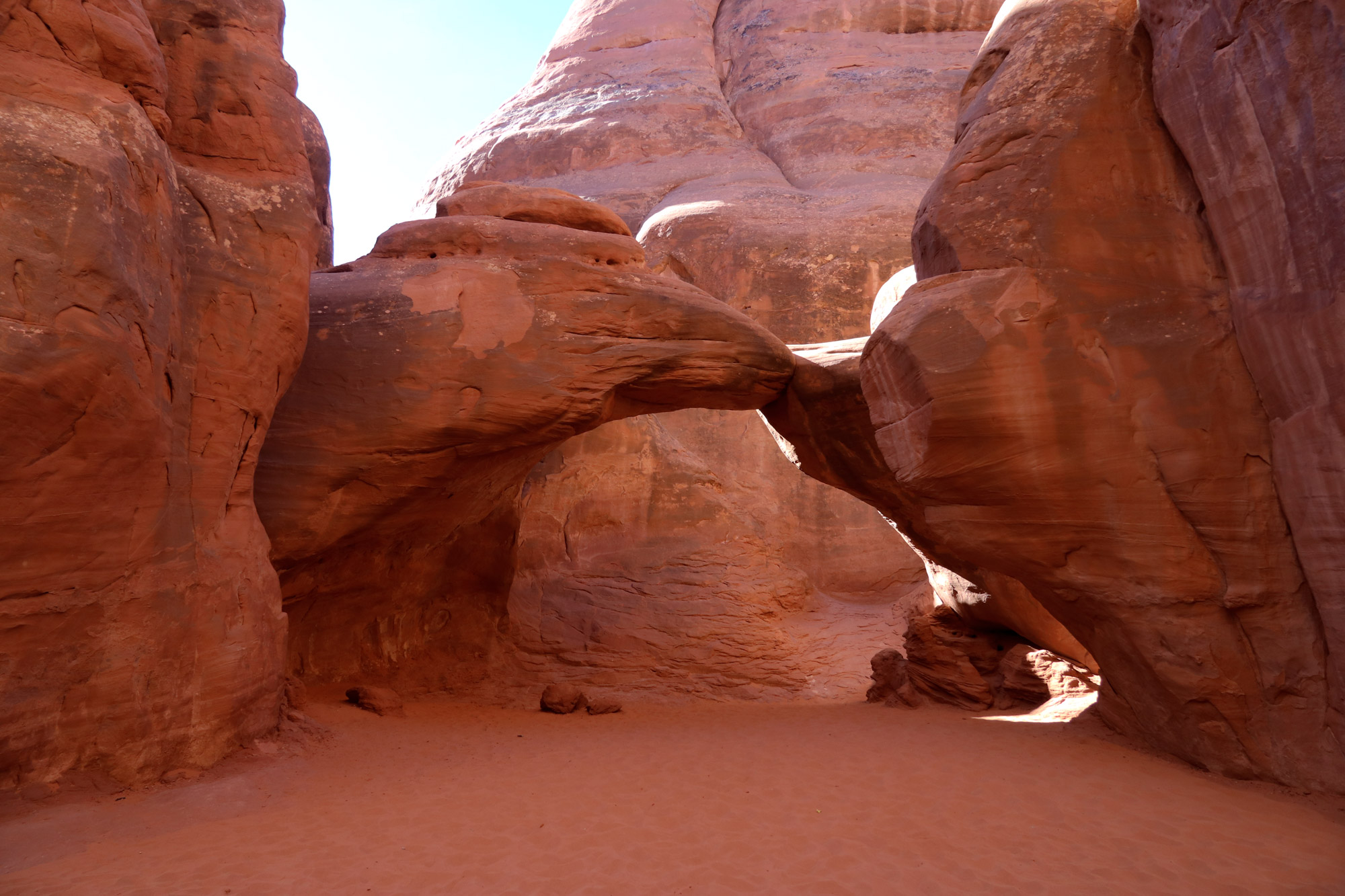 Amerika dag 9 - Arches National Park - Sand Dune Arch