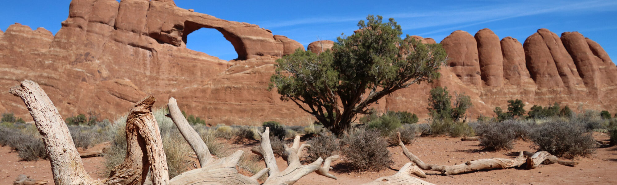 Amerika dag 9 - Arches National Park - Skyline Arch