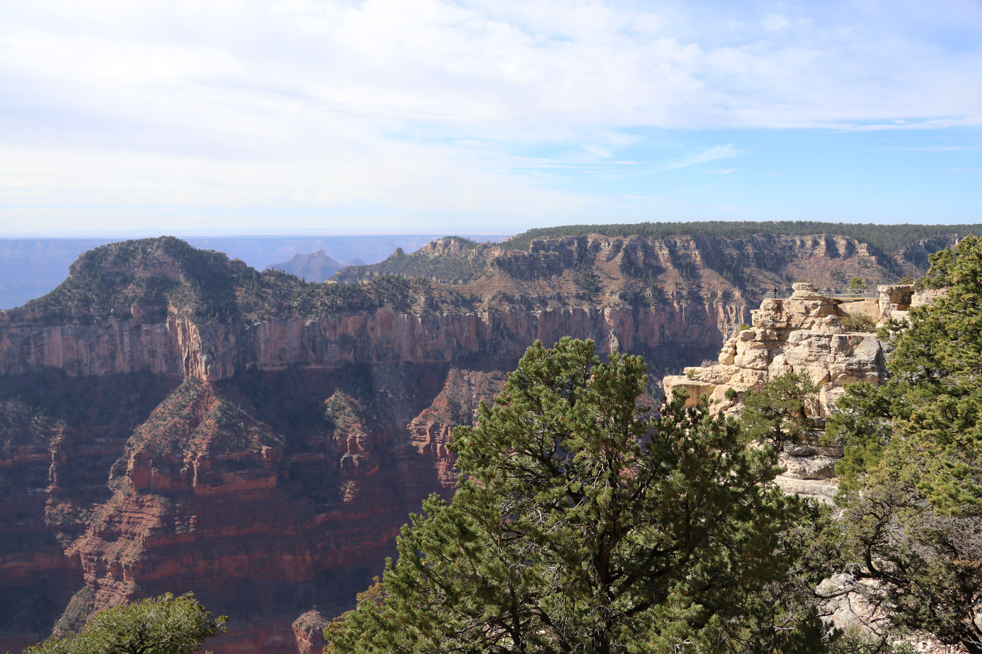 Amerika dag 13 - Grand Canyon National Park - Bright Angel Point