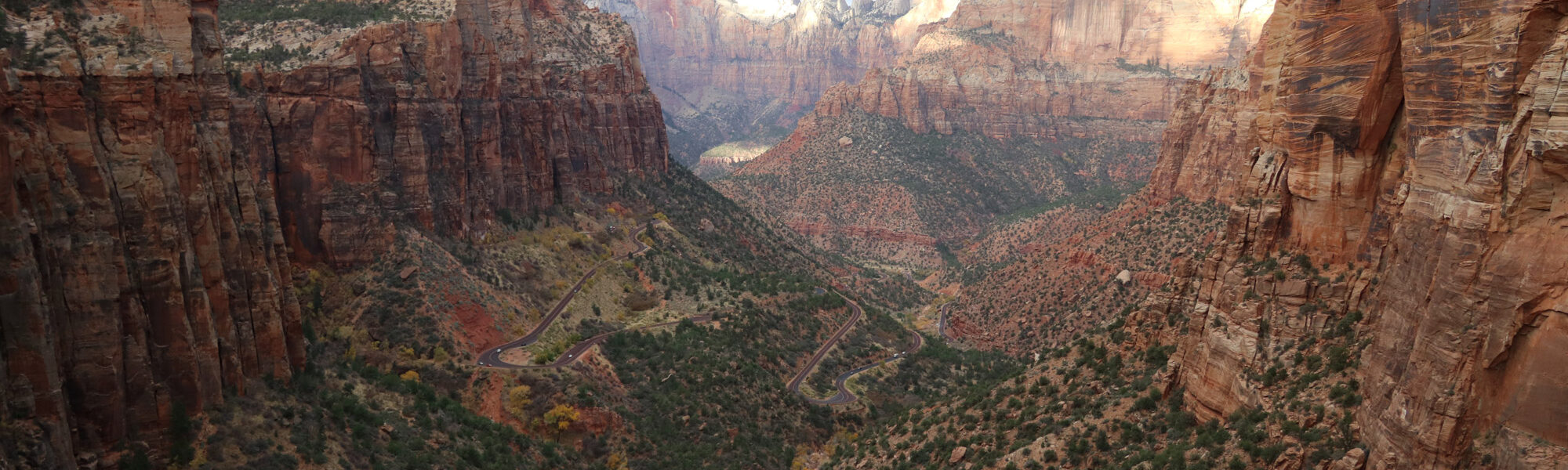 Amerika dag 16 - Zion National Park - Canyon Overlook