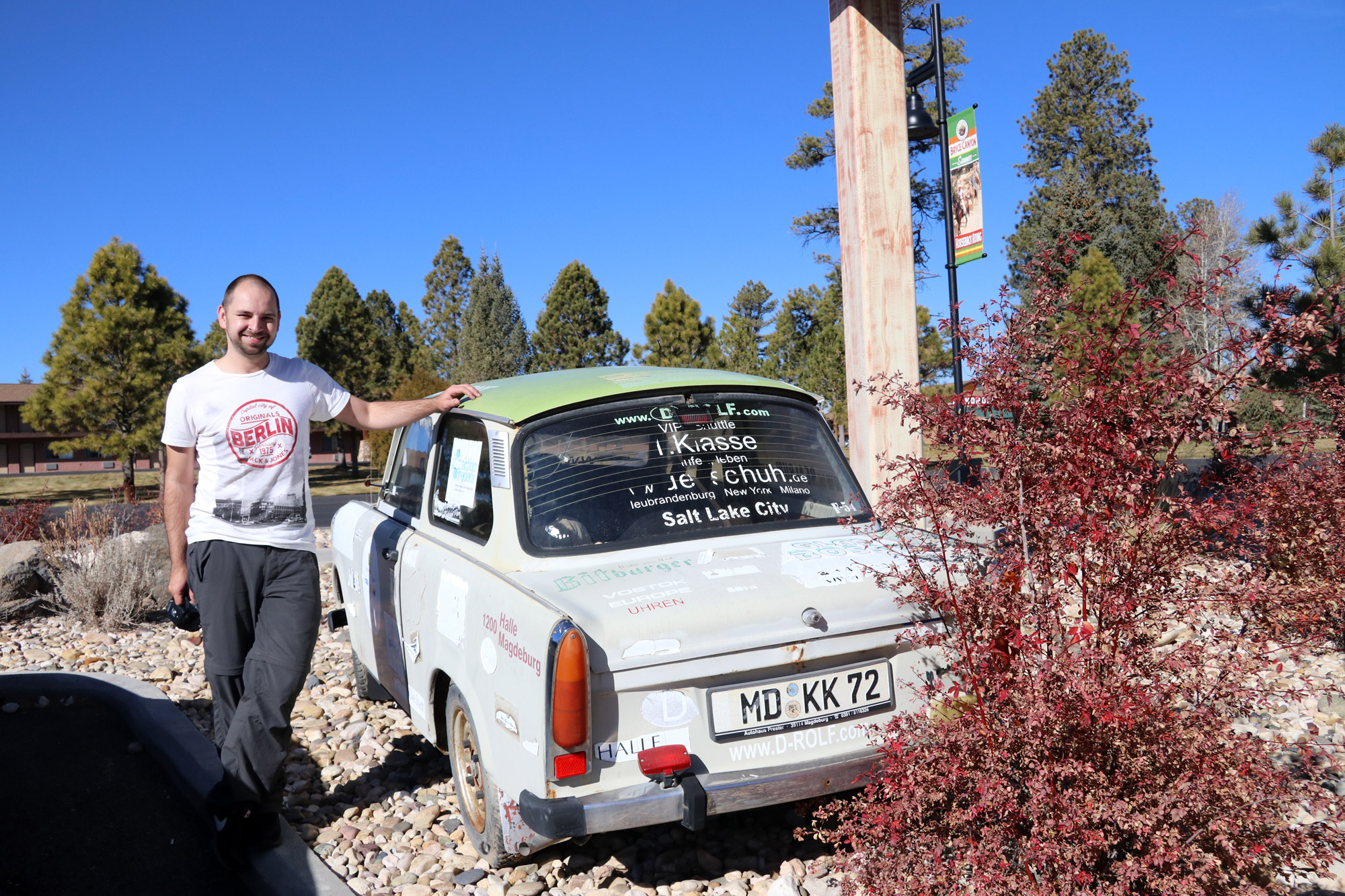 Amerika dag 14 - Bryce Canyon National Park - Trabant