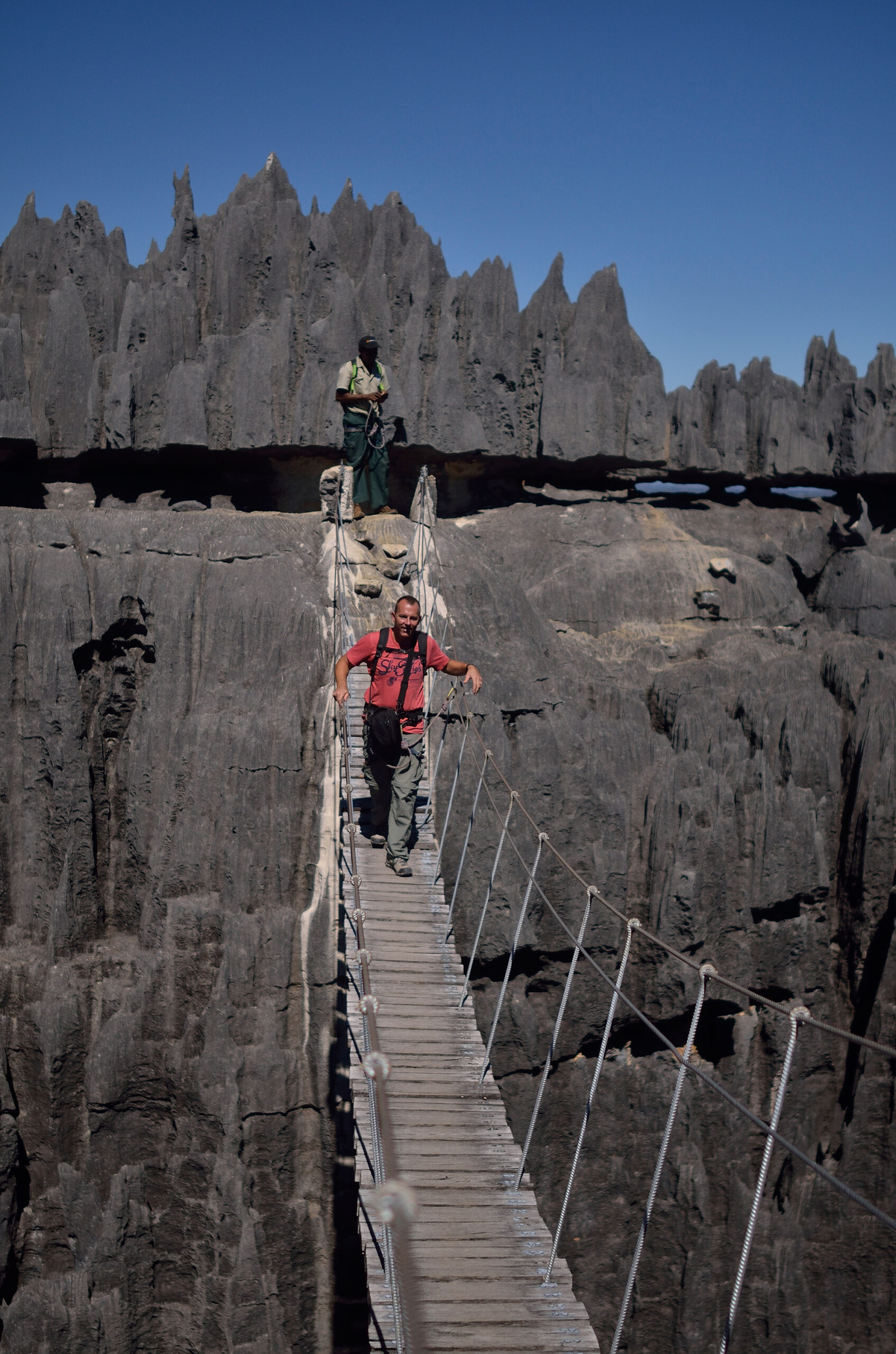 De volgers van Reizen & Reistips: Eric en Claudia - Hangbrug in Tsigny, Madagascar