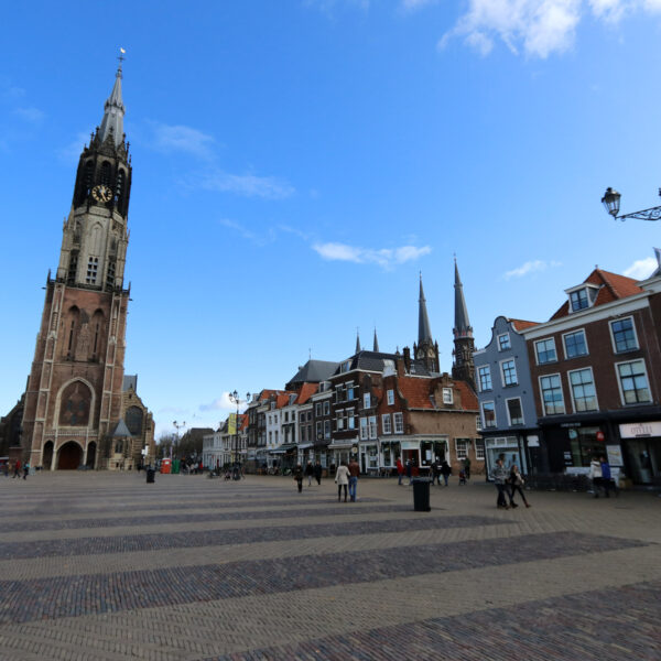 Markt - Delft - Nederland