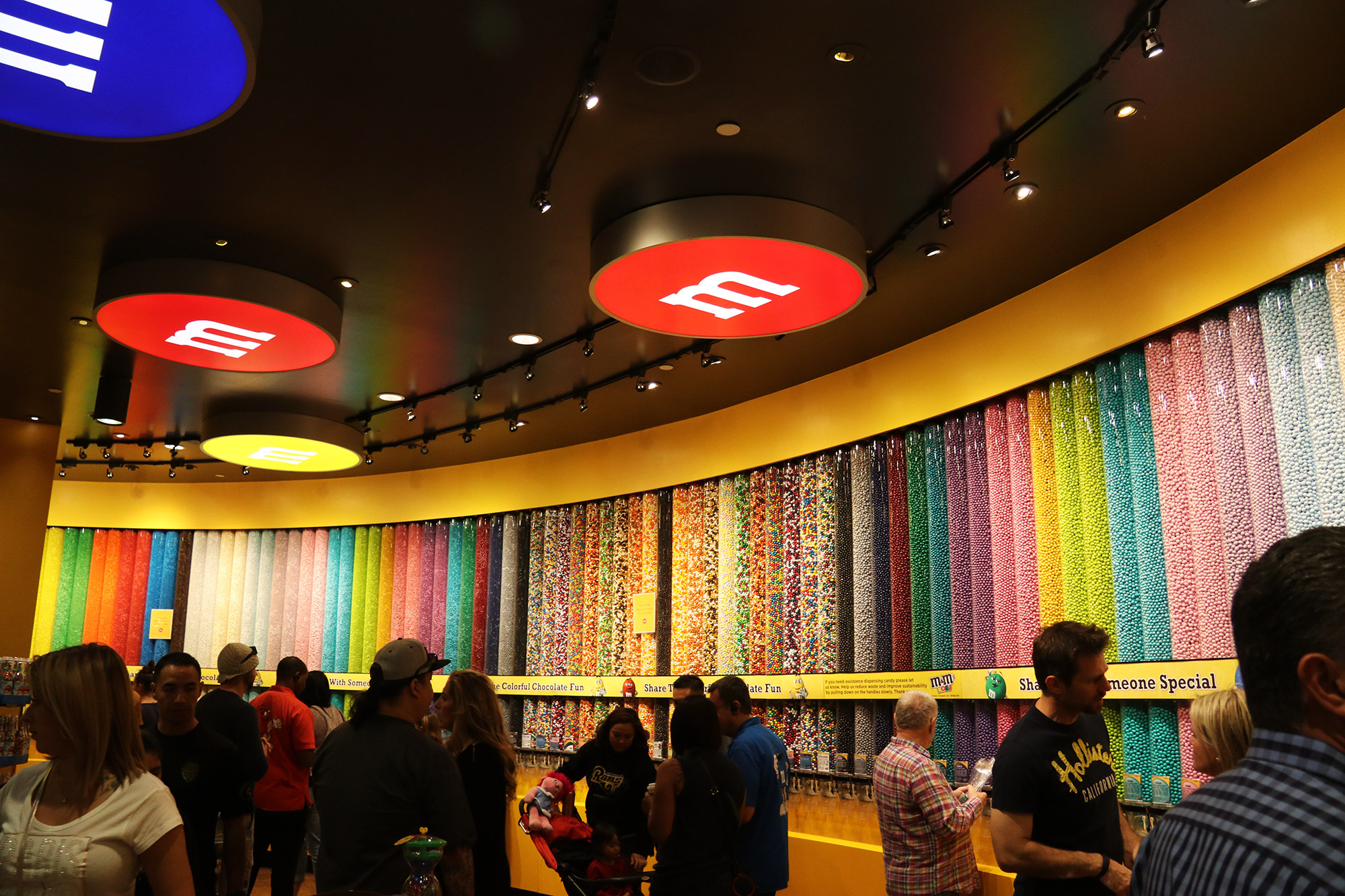 Amerika dag 17 - Las Vegas - M&M's Store