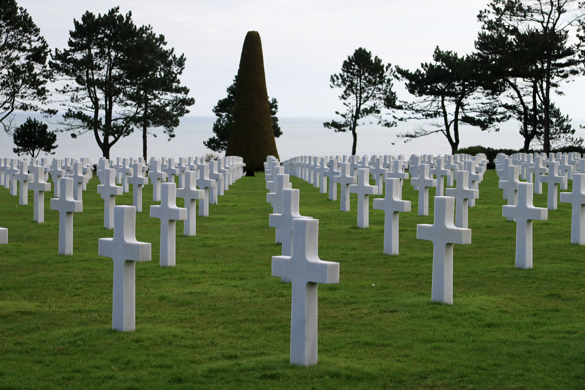Foto van de maand maart 2018 - Normandy American Cemetary and Memorial in Frankrijk
