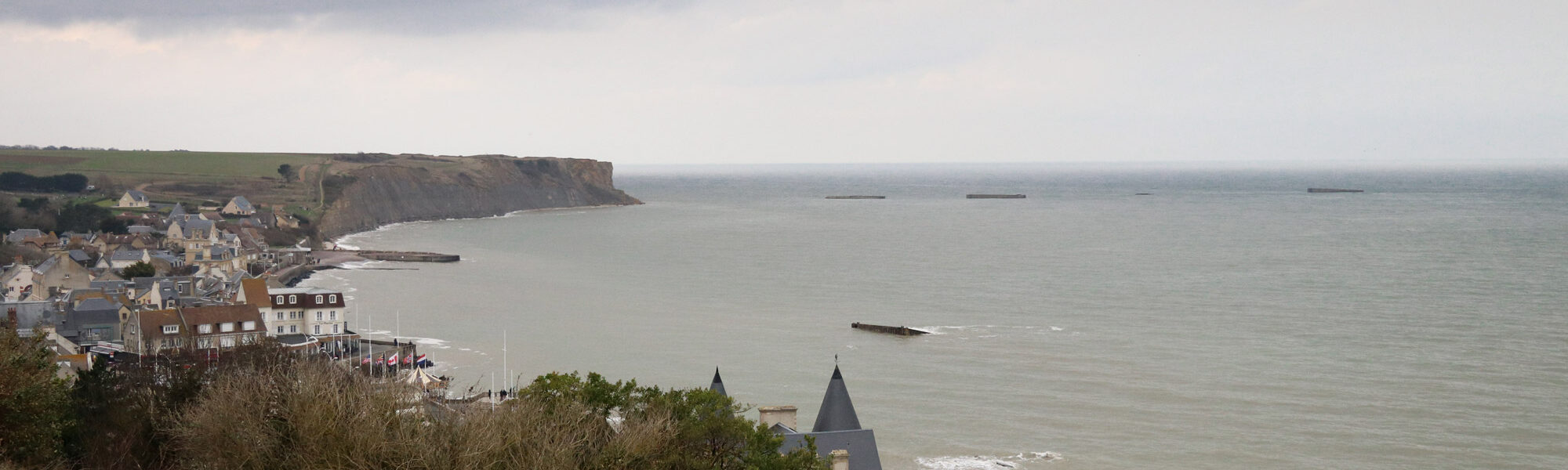 Fotoverslag Normandië - Arromanches