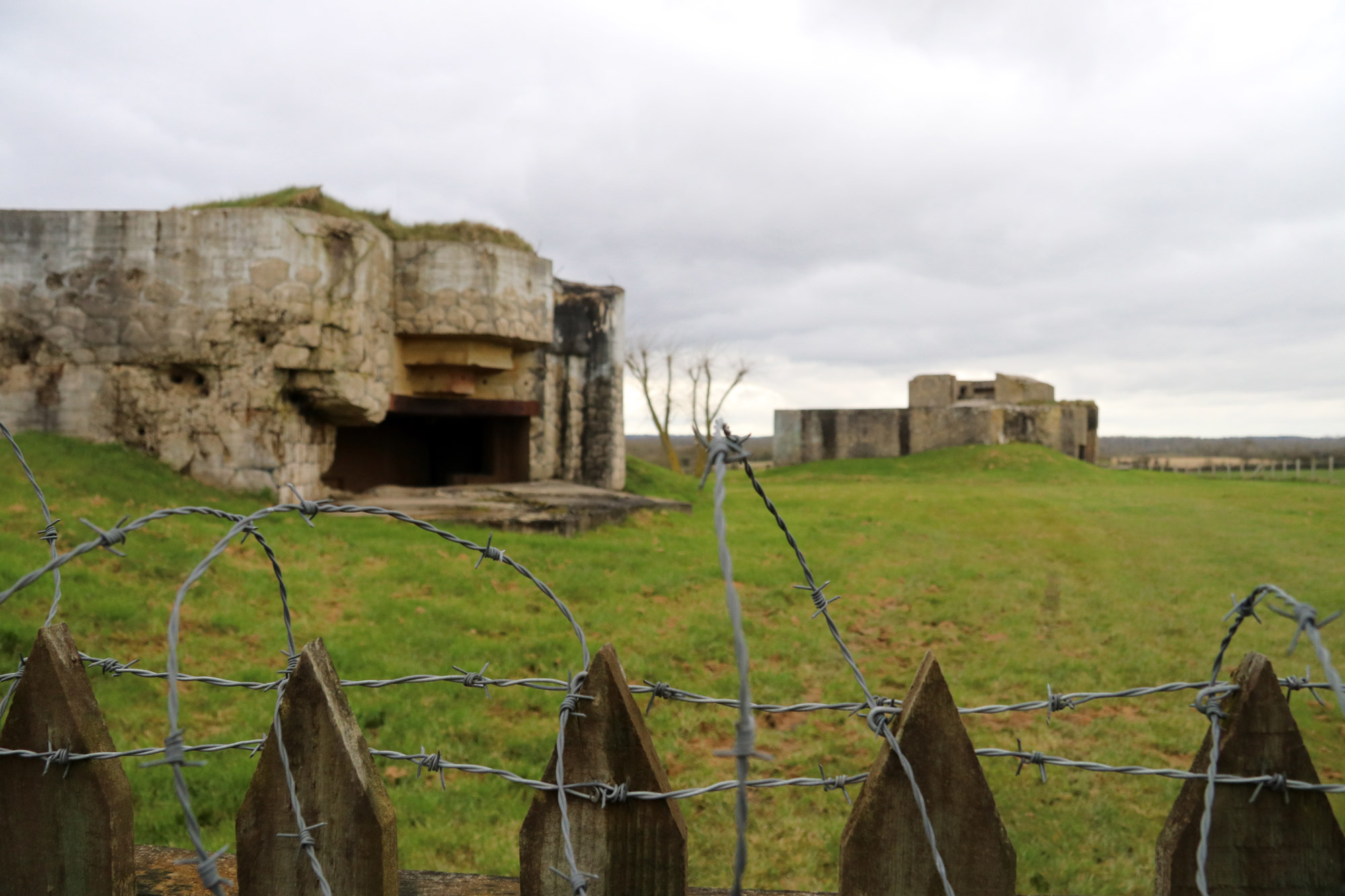 Fotoverslag Normandië - Batterie Azeville