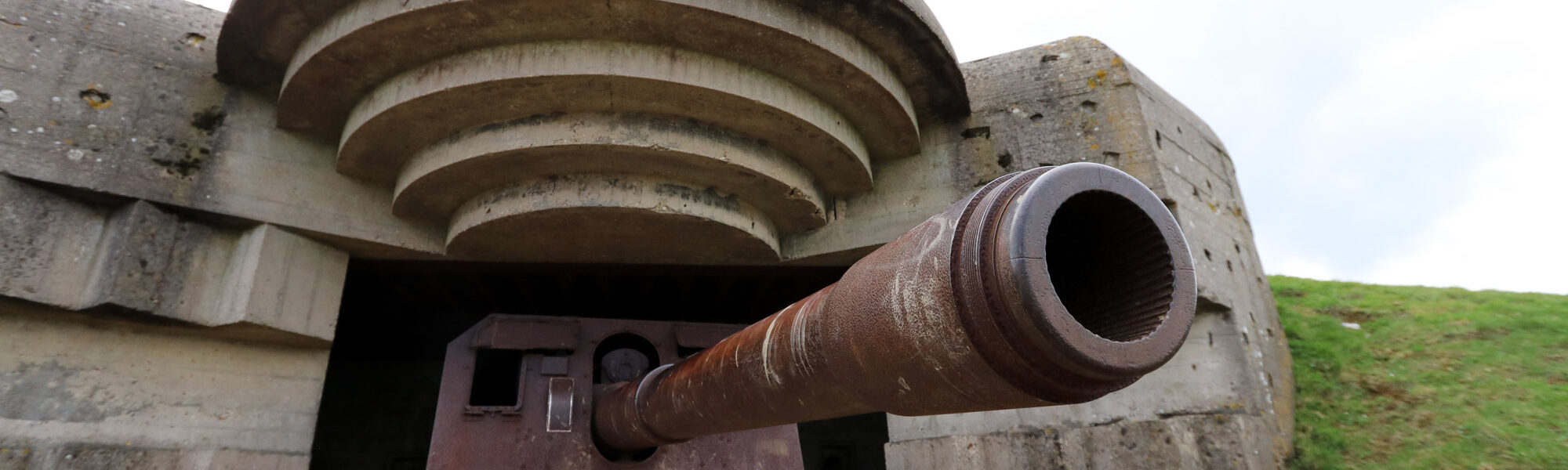 Fotoverslag Normandië - Batterie de Longues