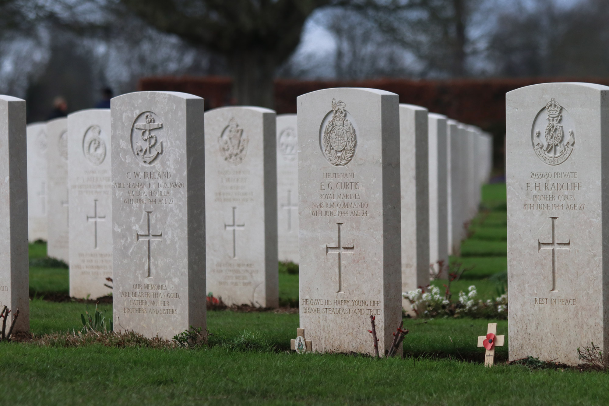 Fotoverslag Normandië - Bayeux War Cemetery