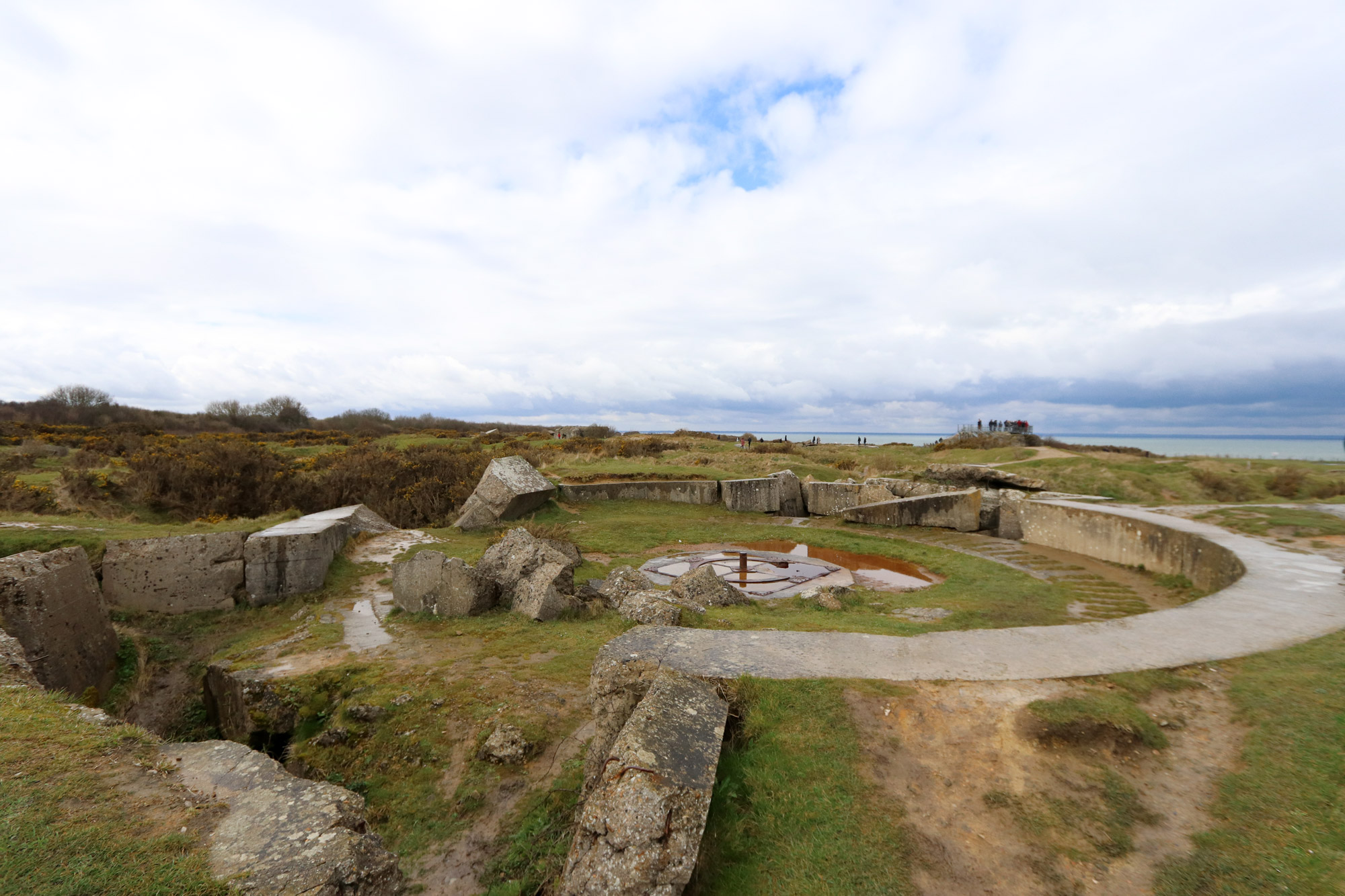 Fotoverslag Normandië - Pointe du Hoc