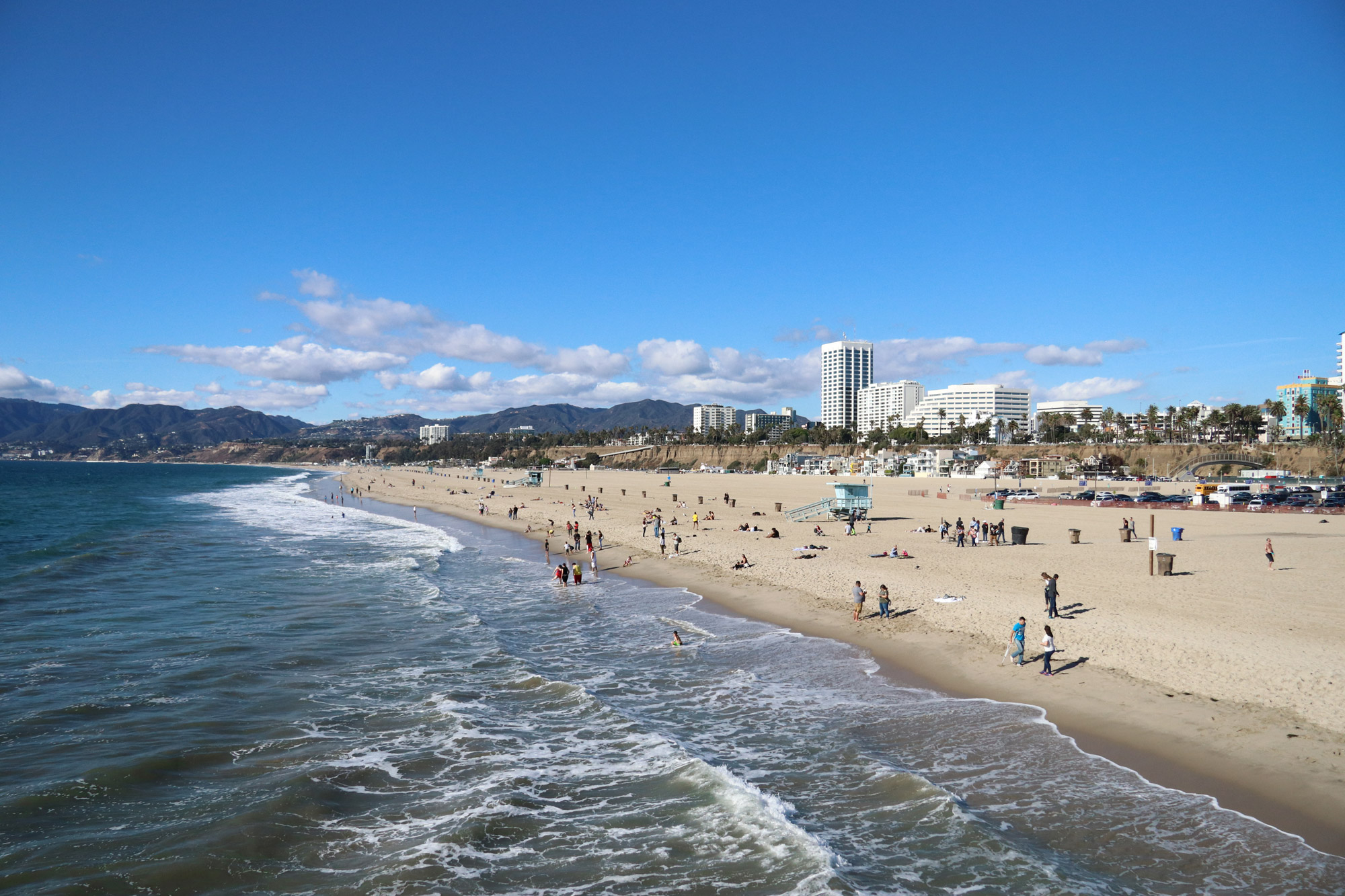 Amerika dag 21 - Santa Monica Beach