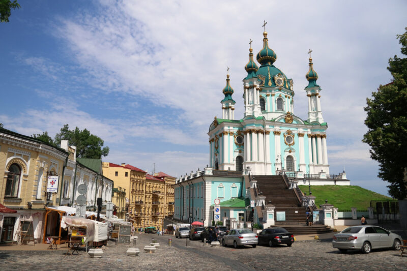 Kiev verkennen met een gids - Sint-Andreaskerk