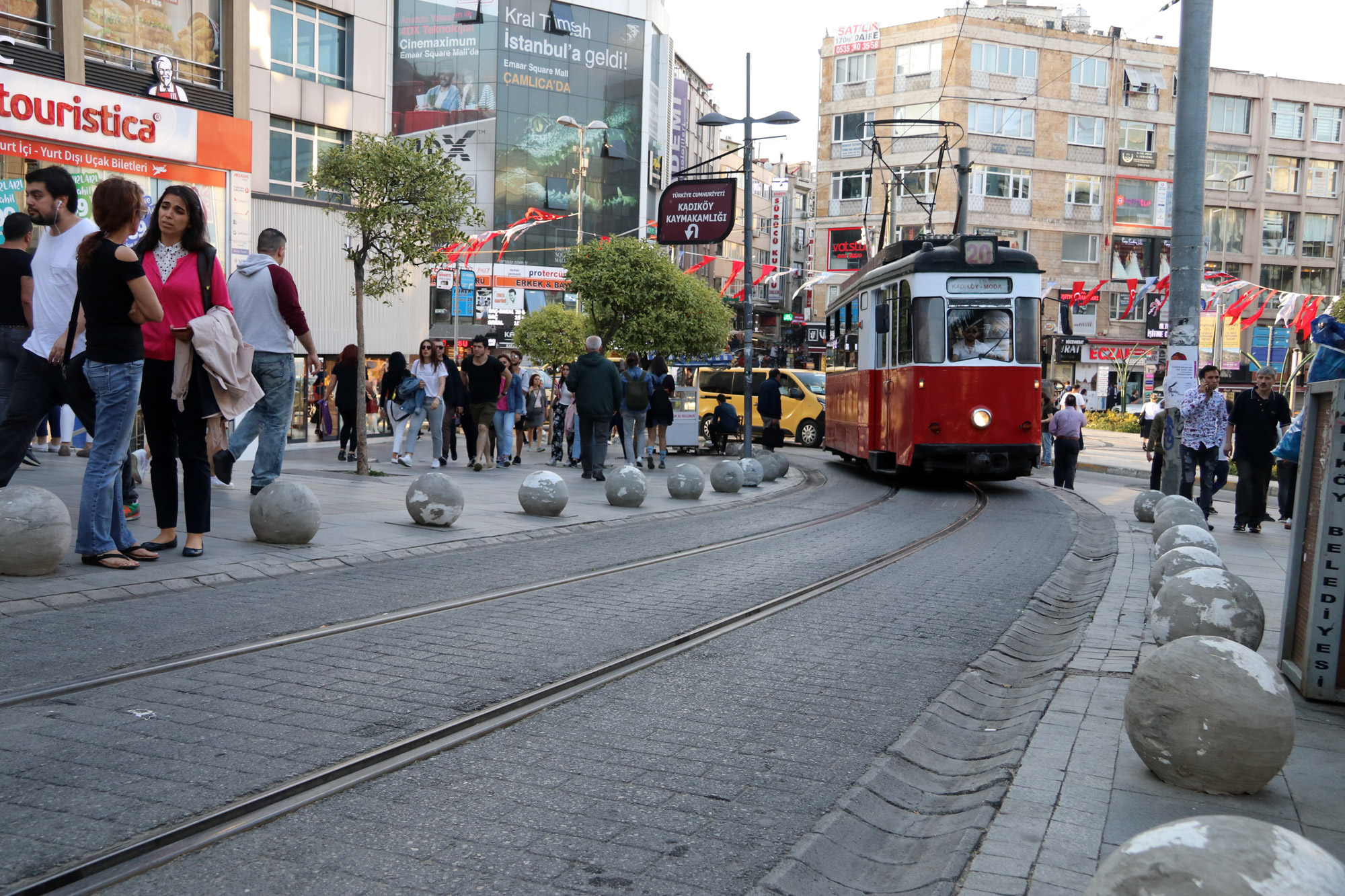 Stedentrip Istanbul - Nostalgische tramin Kadiköy