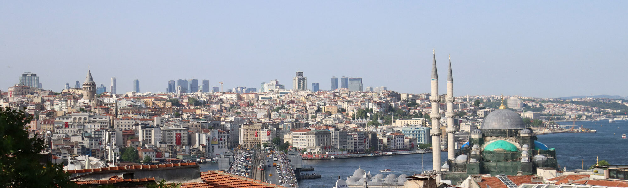 Stedentrip Istanbul: Uitzicht bij Under the roof café