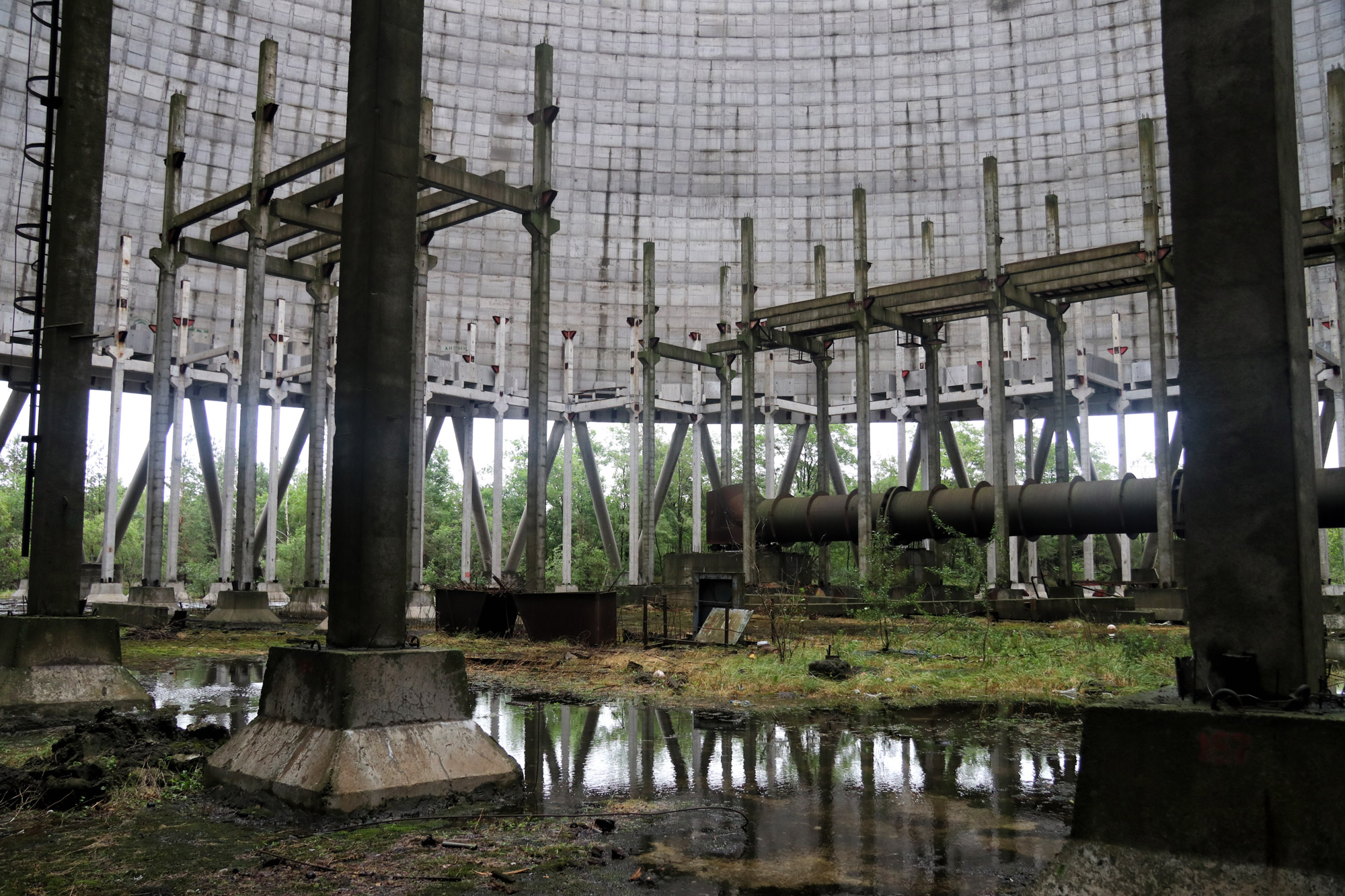 Tsjernobyl - Pripjat - Koelcentrale