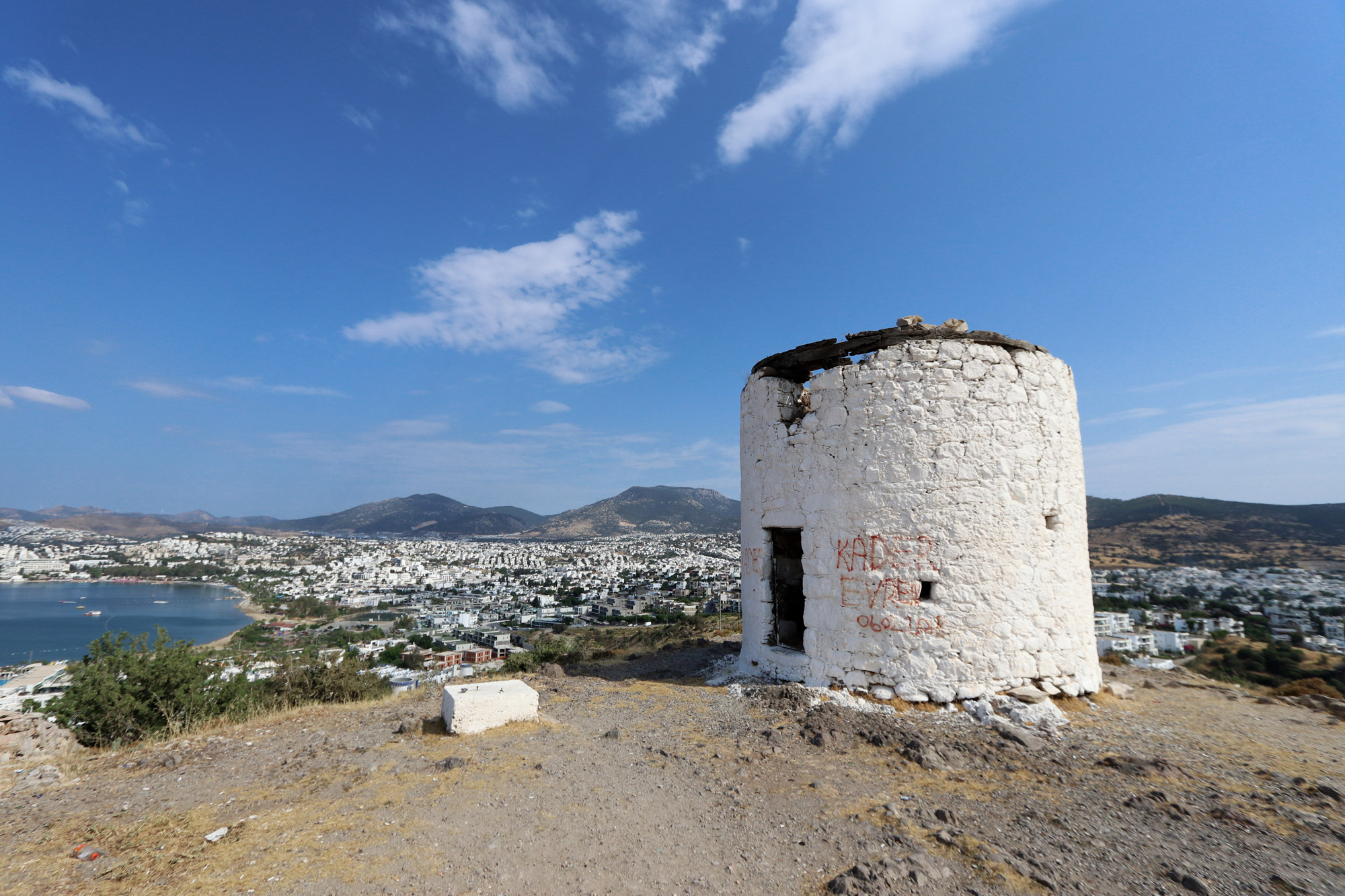 Hotel Voyage Bodrum - Griekse windmolens