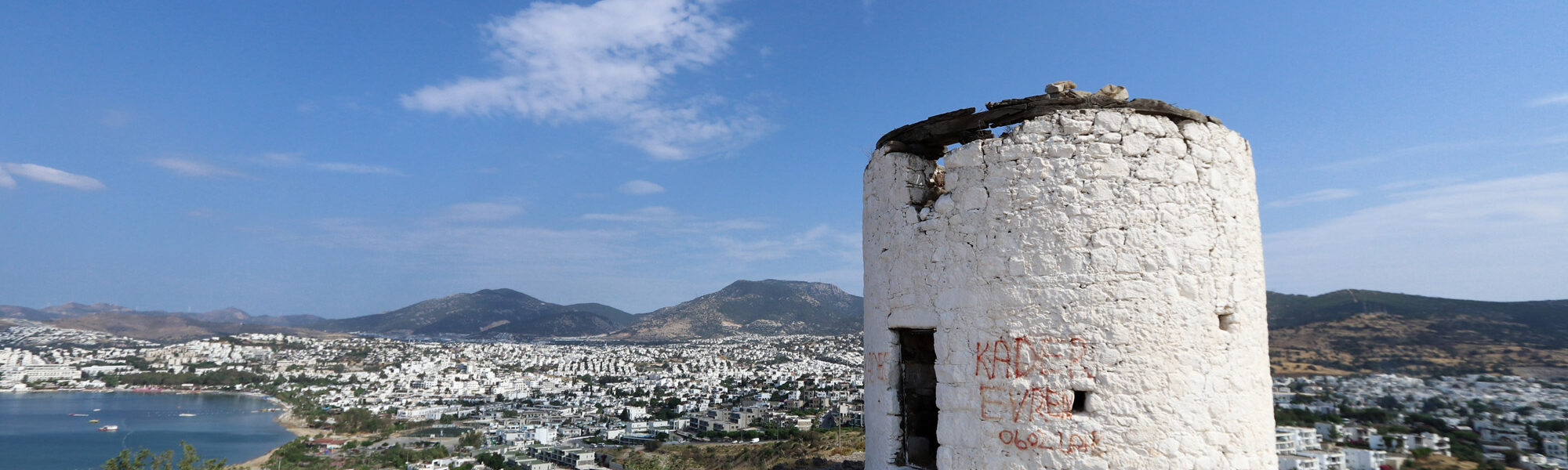 10x doen in Bodrum - Bezoek de oude Griekse windmolens