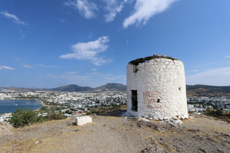 10x doen in Bodrum - Bezoek de oude Griekse windmolens