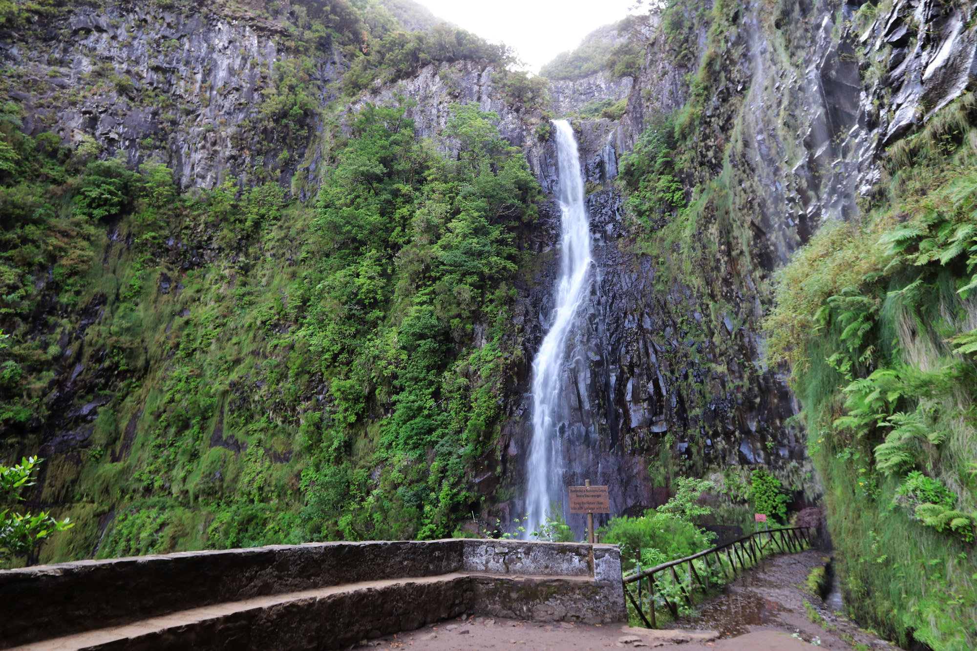 Madeira in 10 beelden - Risco waterval