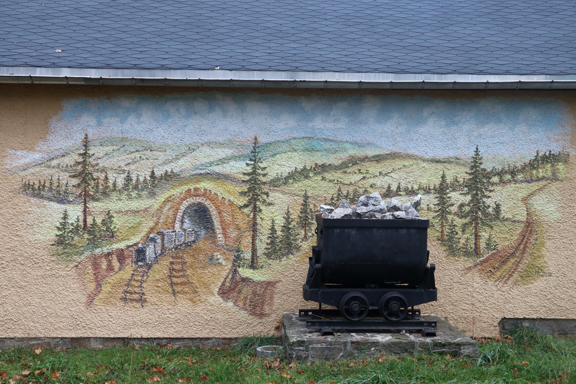 De dorpjes van het Mittleres Erzgebirge - Clauznitz