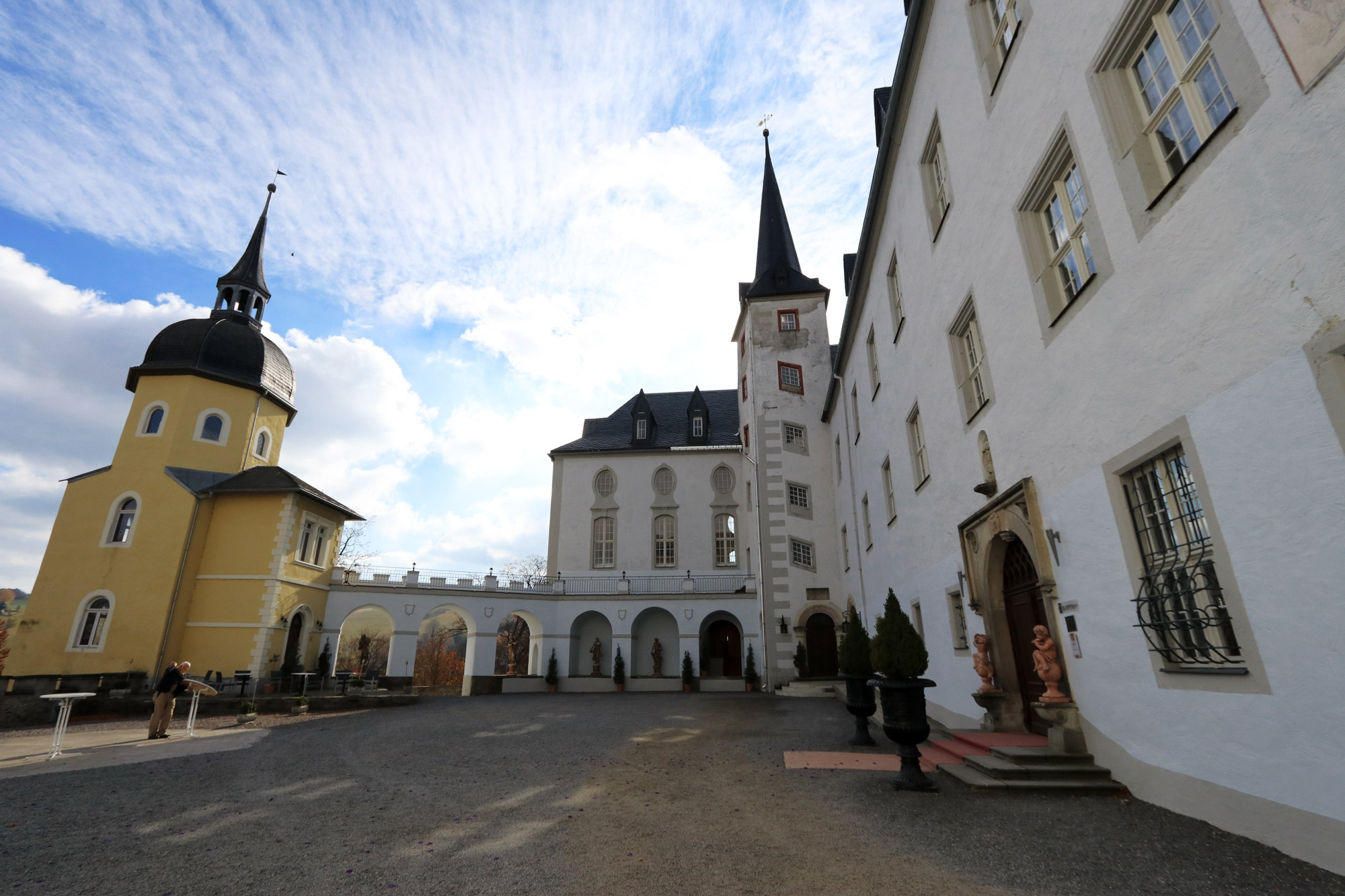 De dorpjes van het Mittleres Erzgebirge - Schloss Purschenstein