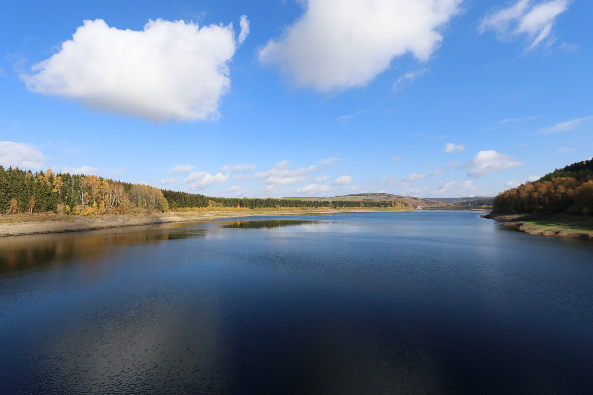 De dorpjes van het Mittleres Erzgebirge - Talsperre Rauschenbach