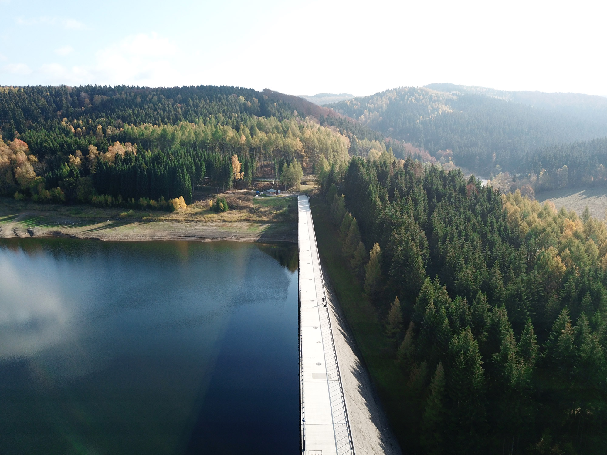 De dorpjes van het Mittleres Erzgebirge - Talsperre Rauschenbach