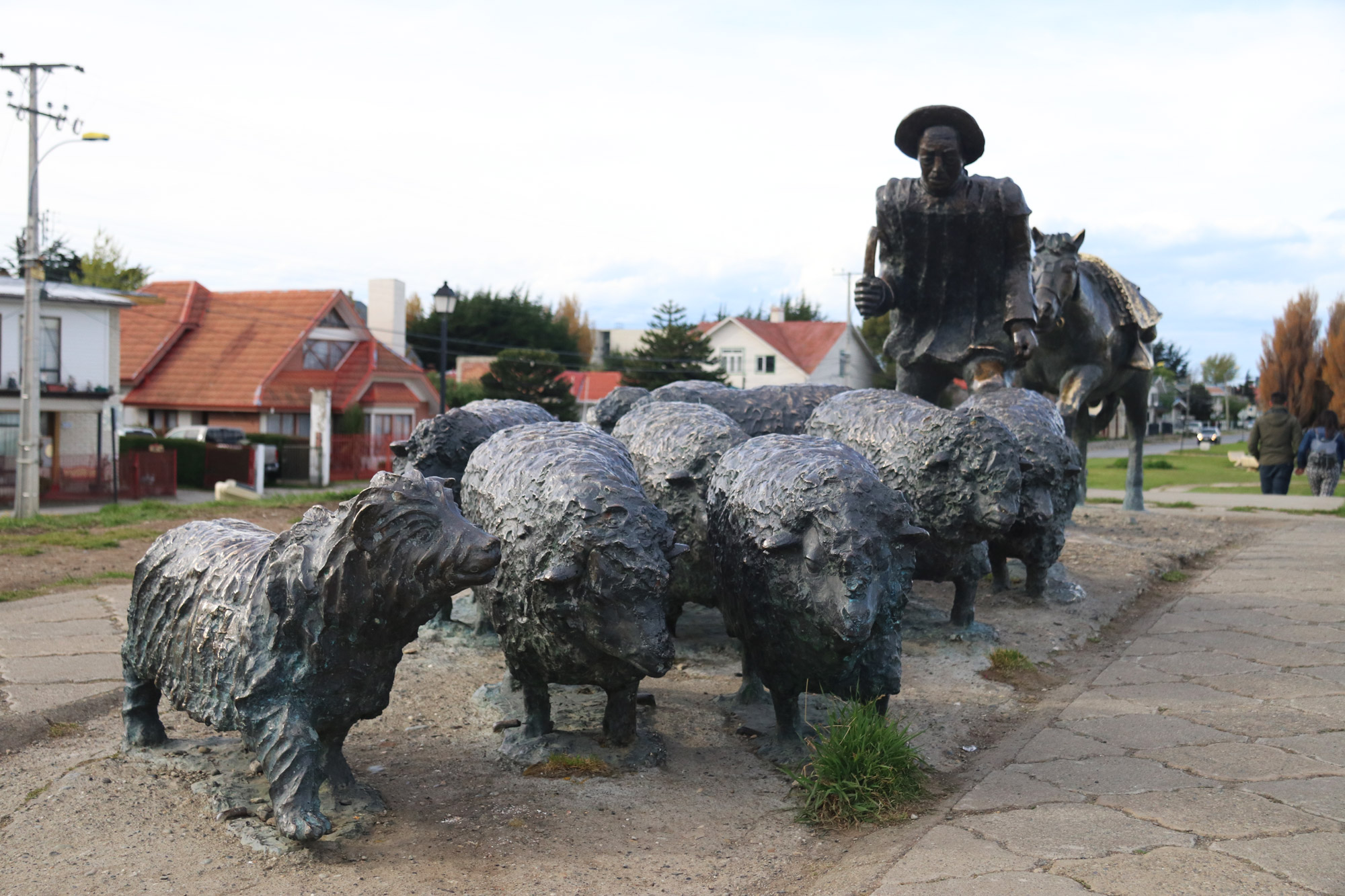 Patagonië - Punta Aremas - Monumentos