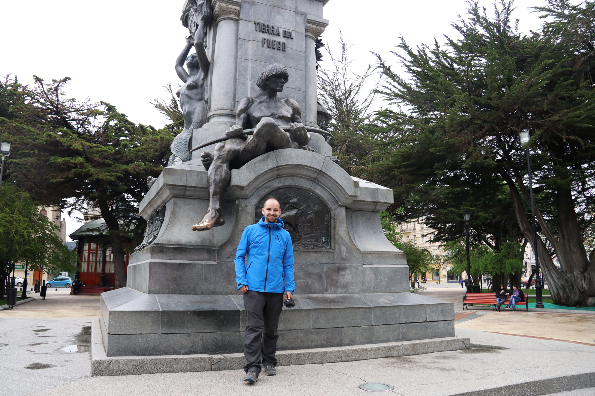 Patagonië - Punta Aremas - Plaza de Armas