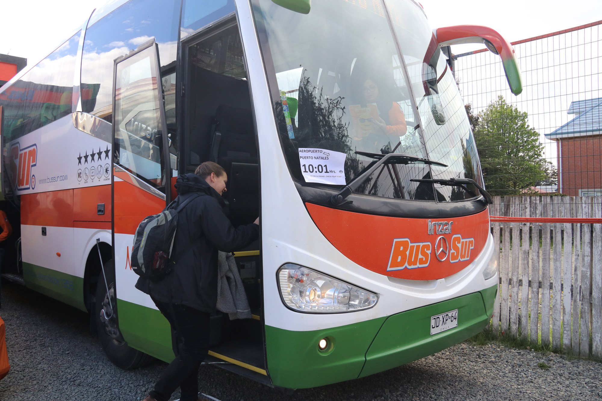 Patagonië - Met de bus van Punta Arenas naar Puerto Natales